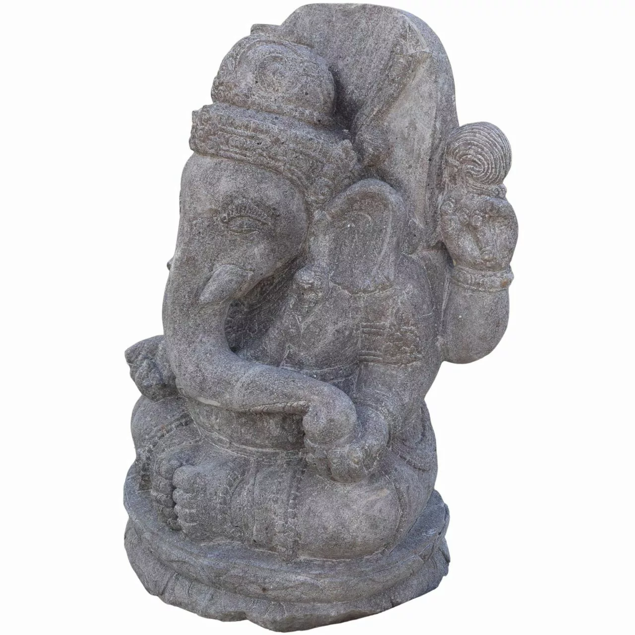 Basalt Skulptur Hindugott Ganesha Varanasi günstig online kaufen