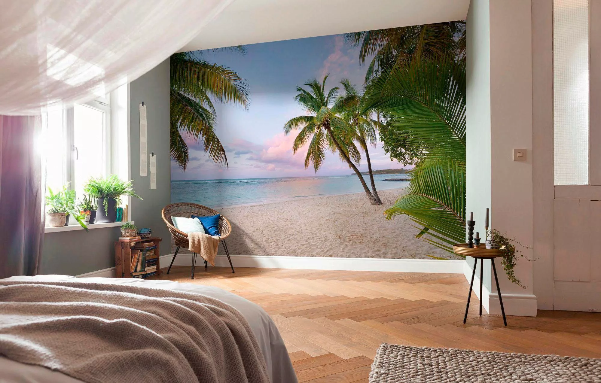 Komar Vliestapete »Paradise Morning«, 400x250 cm (Breite x Höhe), Vliestape günstig online kaufen