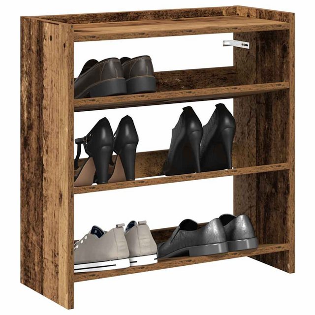 vidaXL Schuhschrank Schuhregal Altholz-Optik 60x25x62 cm Holzwerkstoff günstig online kaufen