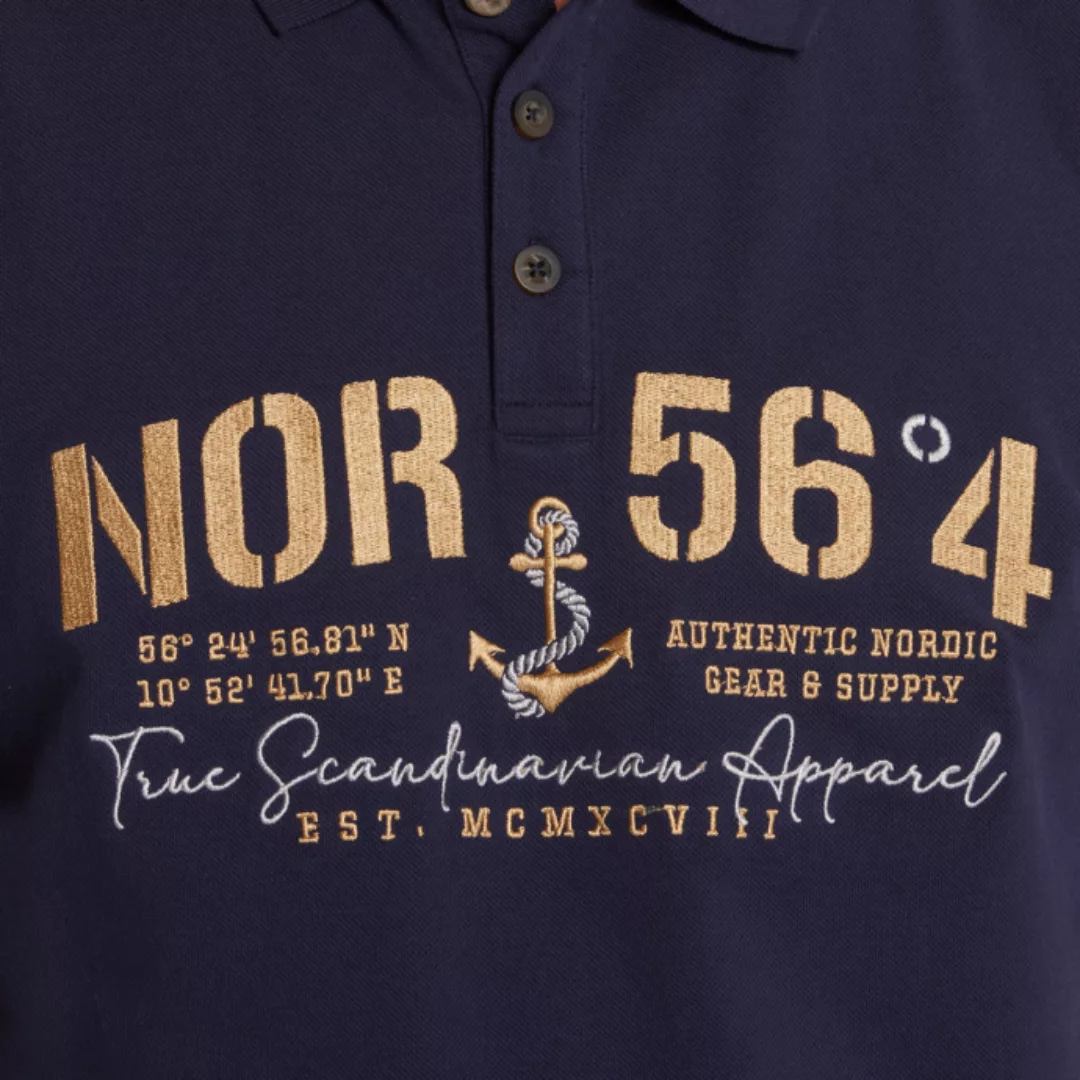 North Poloshirt mit Logo-Stickerei günstig online kaufen