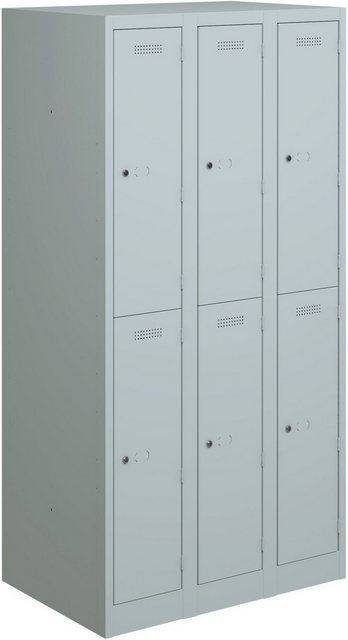 Bisley Garderobenschrank Garderobenschrank Primary Locker BxHXT 900x1800x50 günstig online kaufen