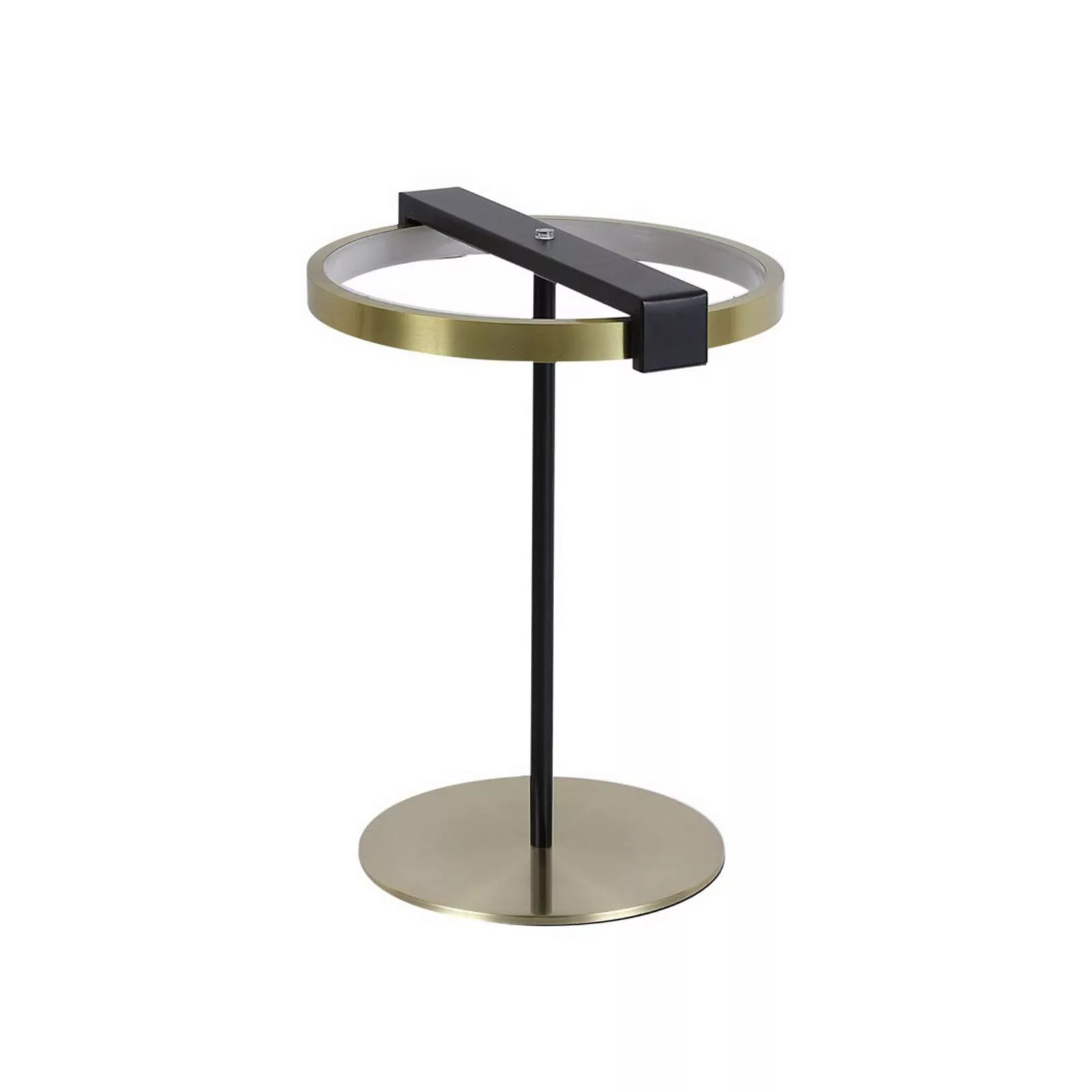 LED-Tischleuchte Aerial, messing/schwarz, Stahl, Silikon günstig online kaufen