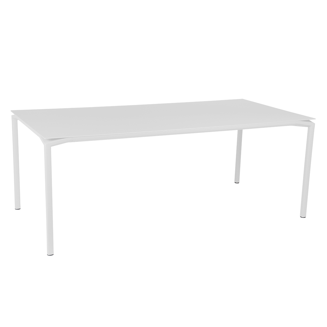 Calvi Tisch 195x95 Baumwollweiß günstig online kaufen