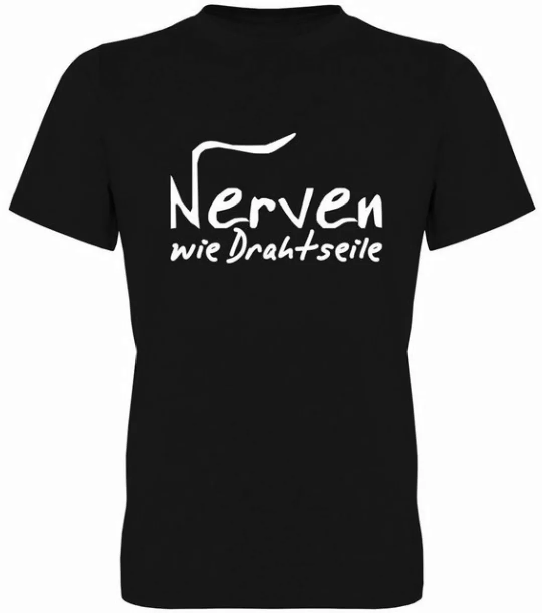 G-graphics T-Shirt Nerven wie Drahtseile Herren T-Shirt, mit Frontprint, mi günstig online kaufen