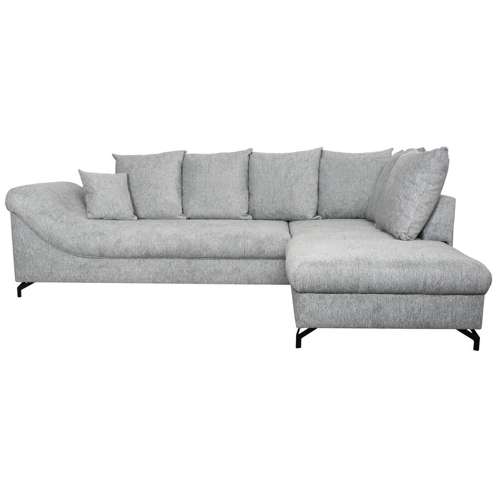 Schlafsofa Lozan schwarz B/H/T/L: ca. 230x49x86x84 cm günstig online kaufen