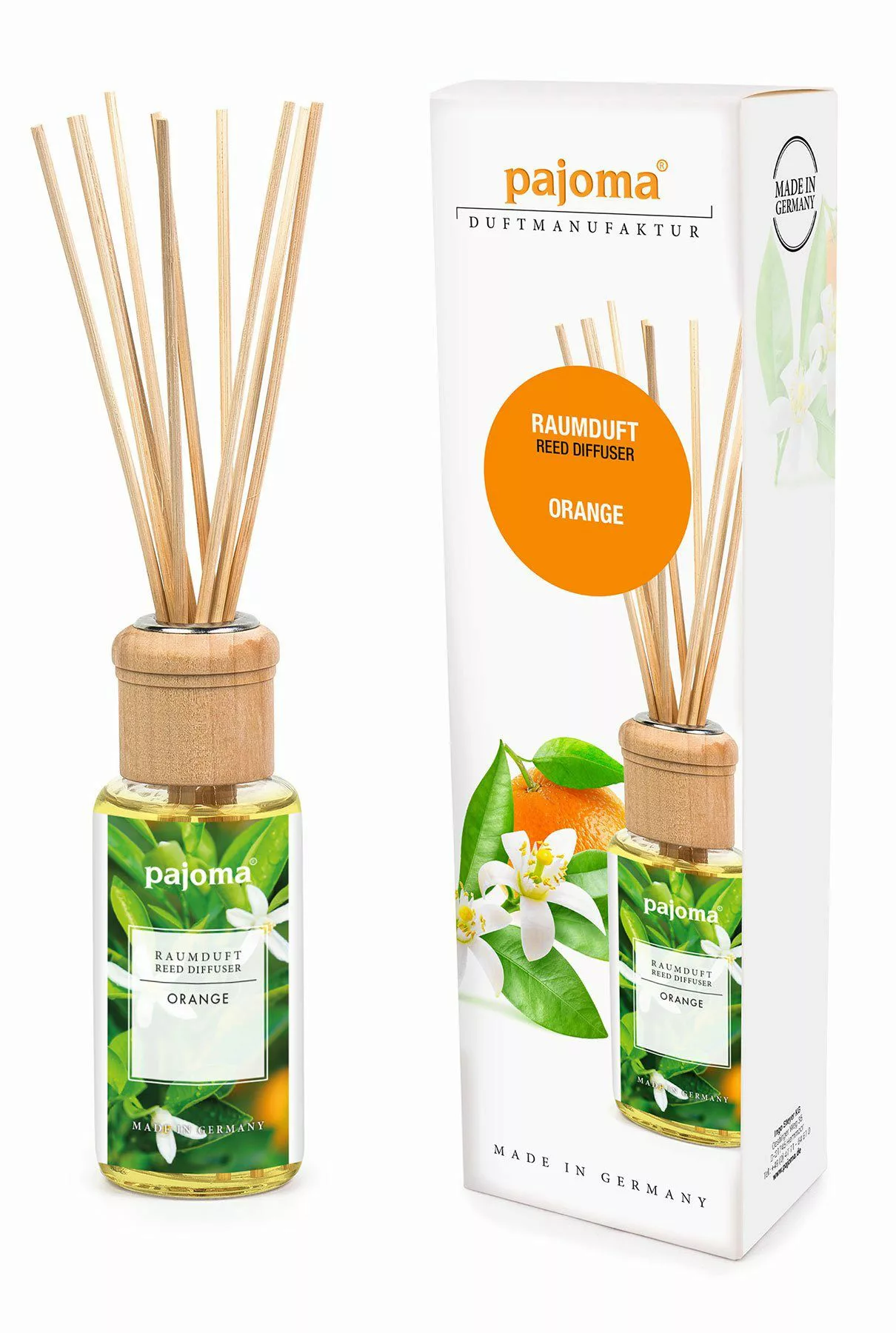Levandeo® Luftbefeuchter, Raumduft 100ml Orange Lufterfrischer günstig online kaufen