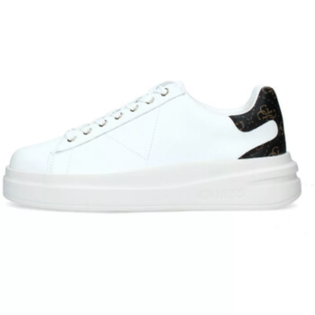 Guess  Turnschuhe FLJELB-LEA12-WHBLK günstig online kaufen