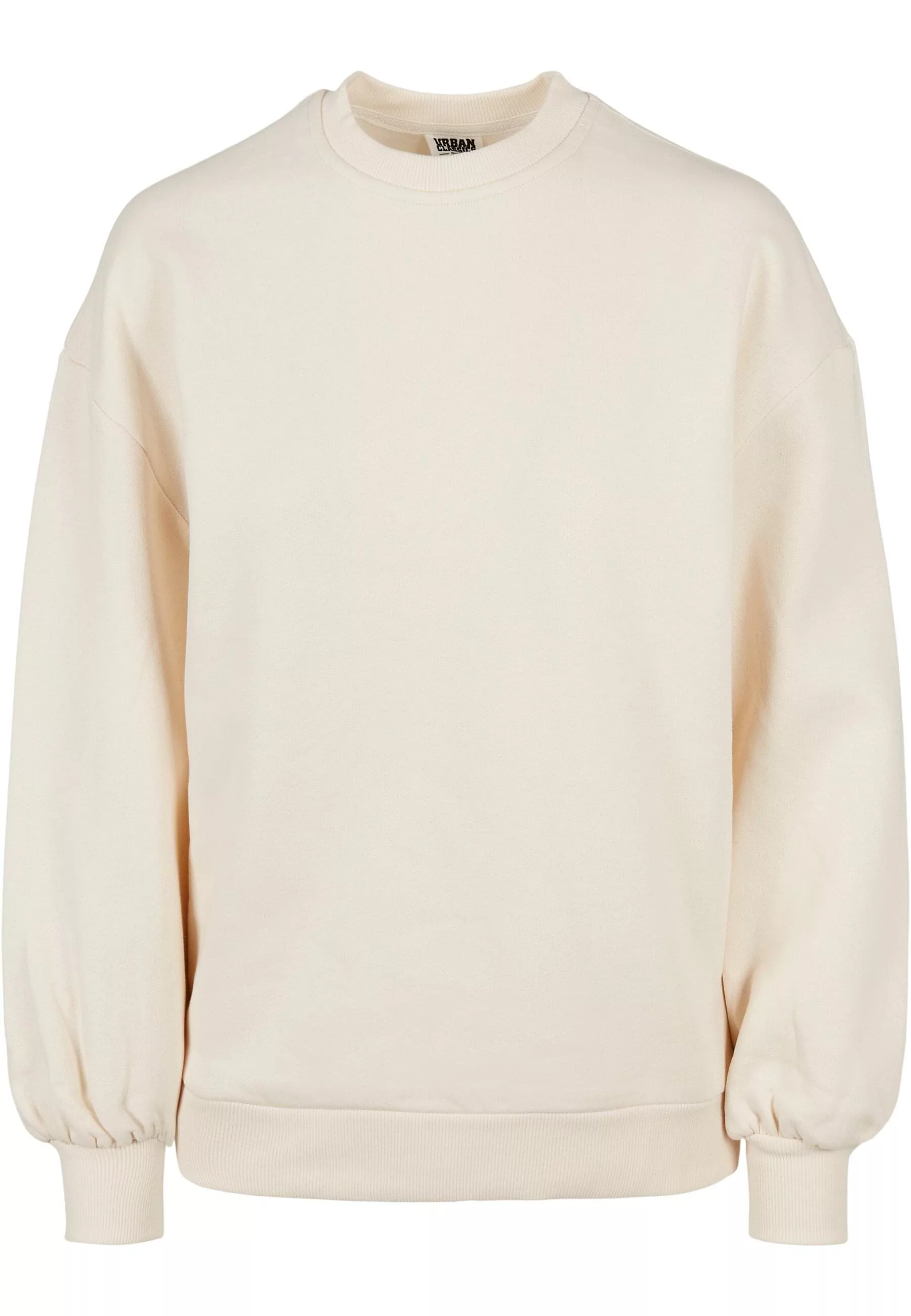 URBAN CLASSICS Sweatshirt "Urban Classics Damen Ladies Organic Oversized Cr günstig online kaufen