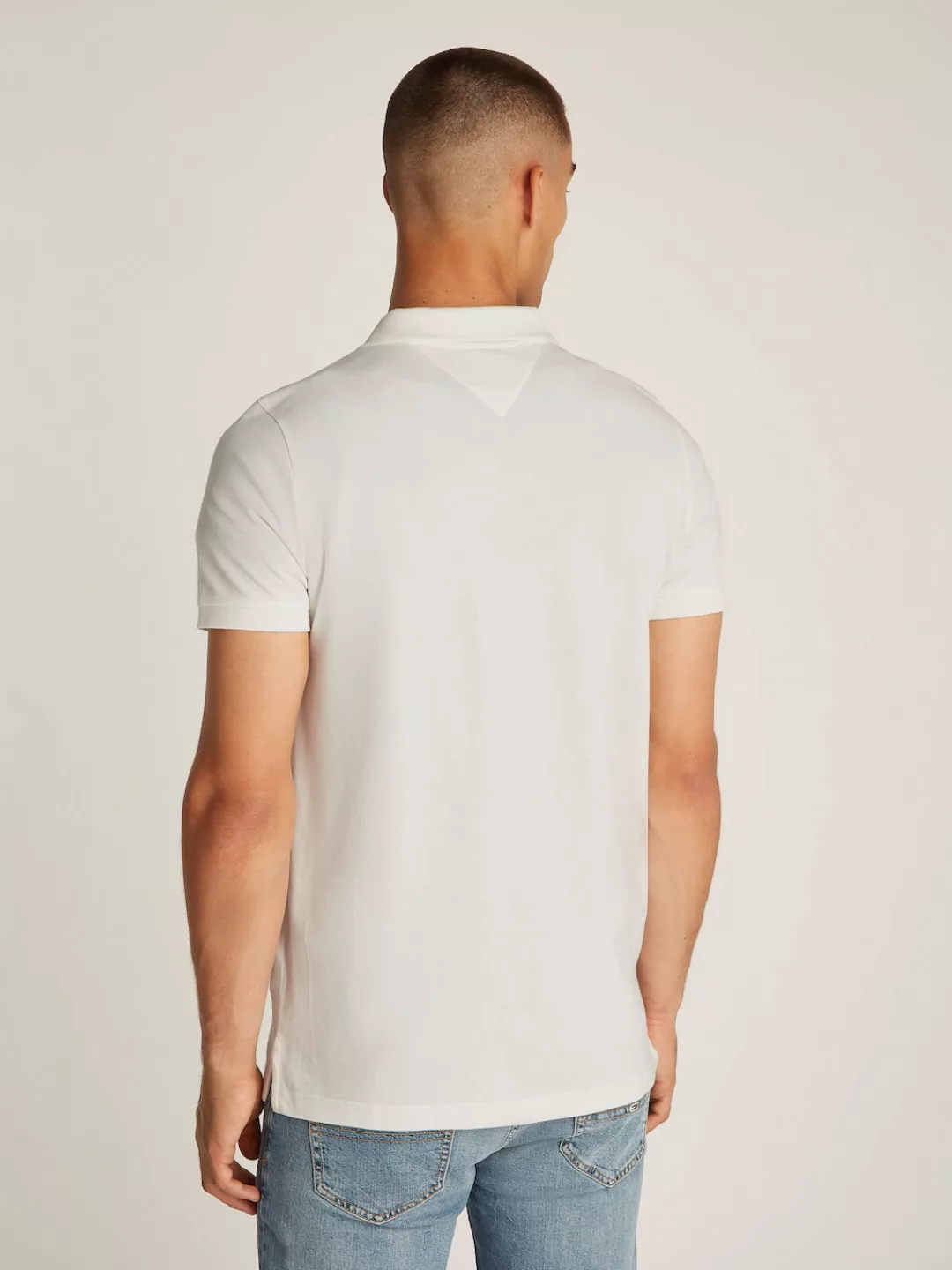 Tommy Jeans Poloshirt "TJM SLIM PLACKET POLO", Piqué mit Polokragen günstig online kaufen