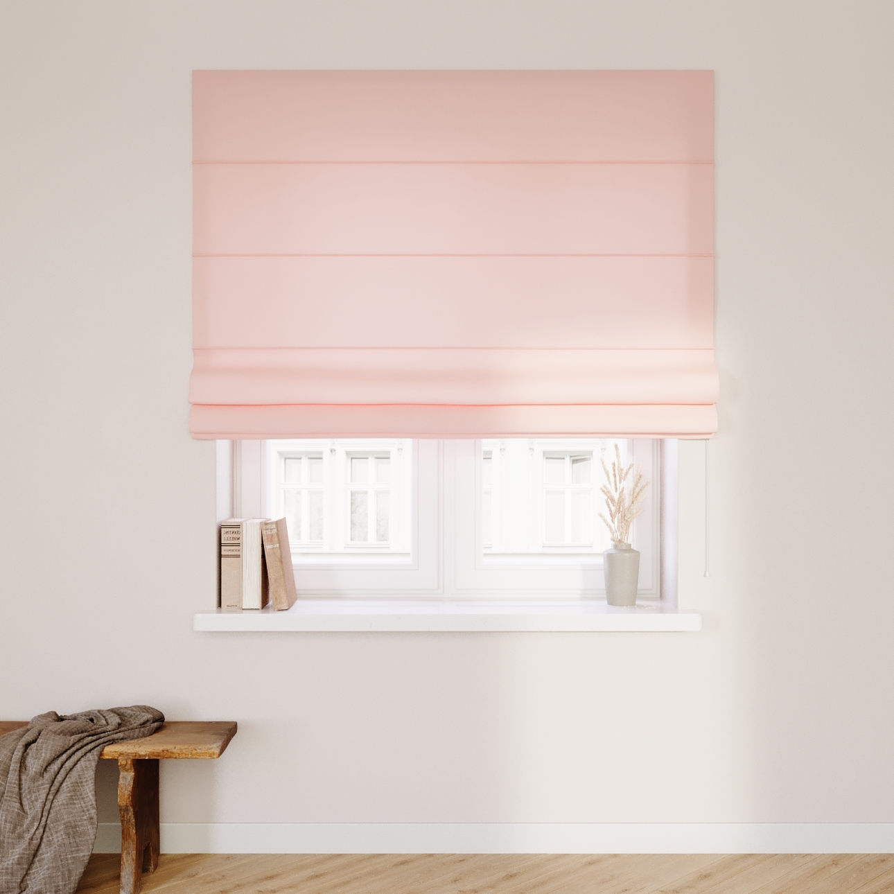 Dekoria Raffrollo Capri, rosa, 120 x 160 cm günstig online kaufen