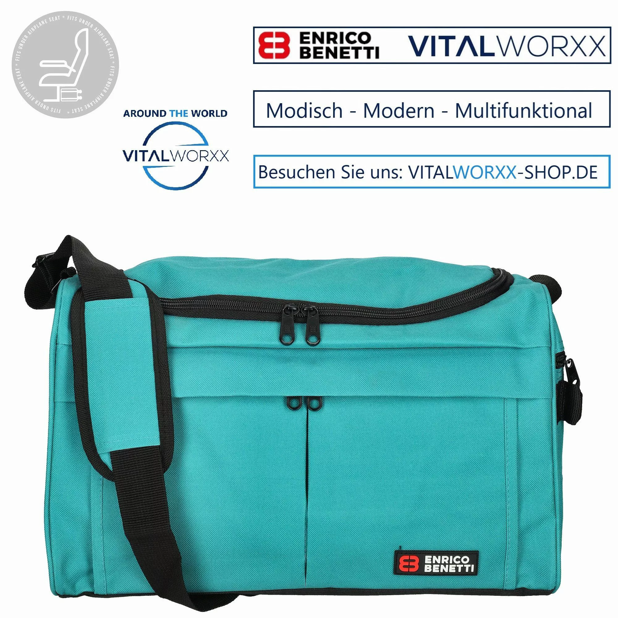 VITALWORXX Reisetasche Reisetasche ENRICO BENETTI kompakte günstig online kaufen
