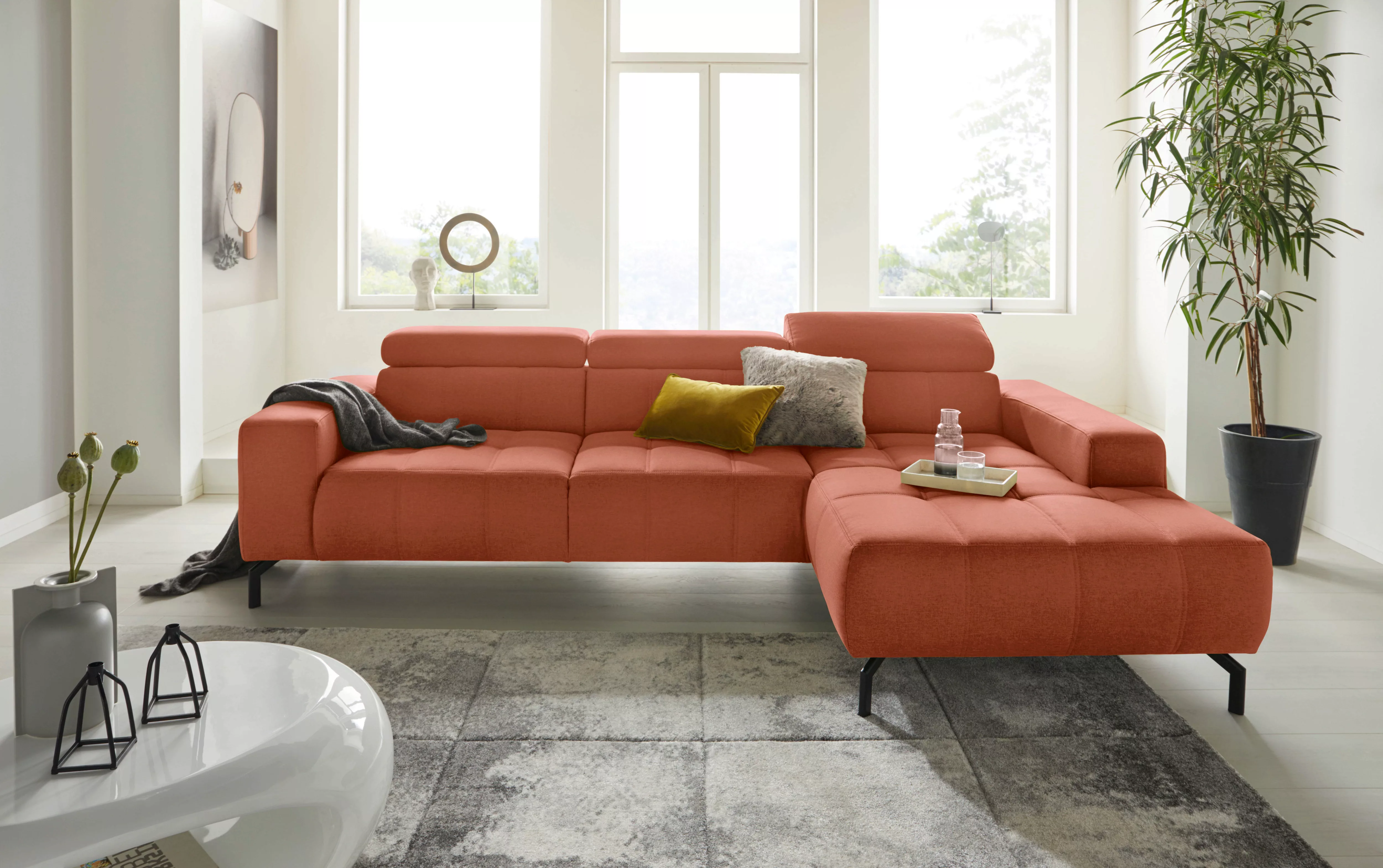 DOMO collection Ecksofa "Cunelli L-Form" günstig online kaufen