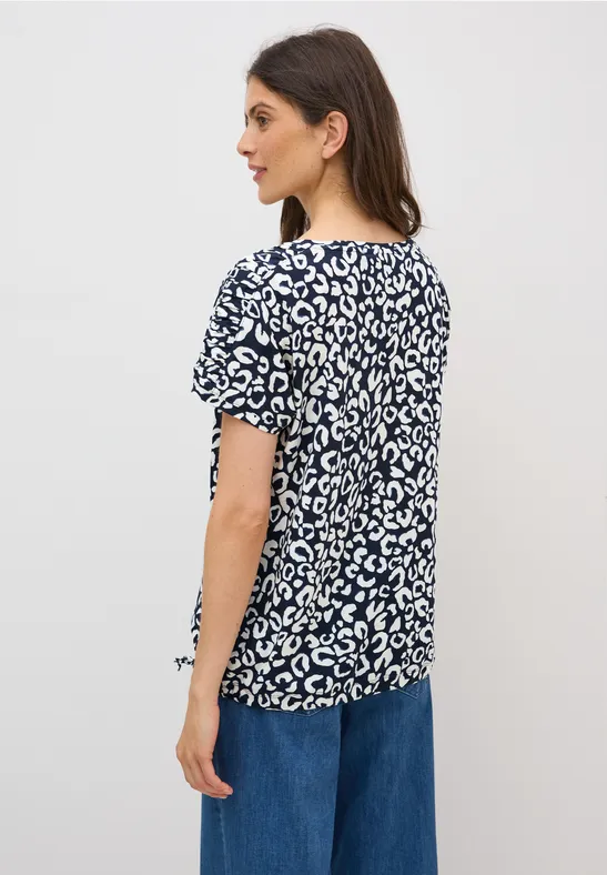 Leo Shirt mit Raffung günstig online kaufen