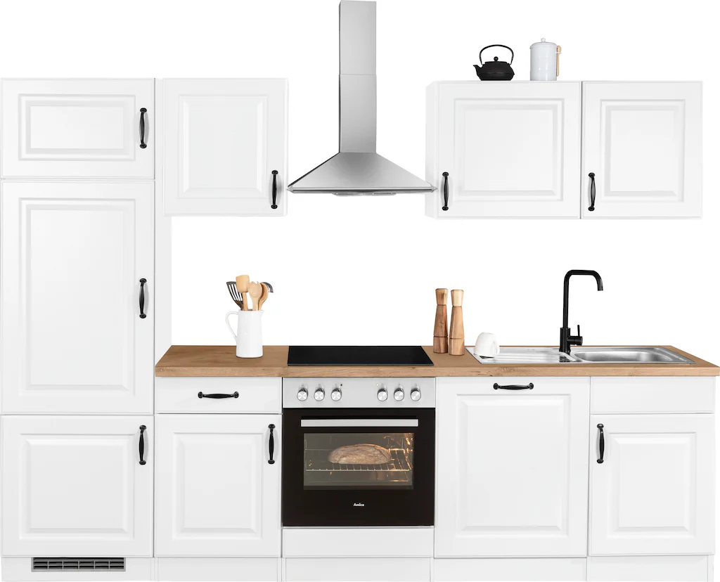 wiho Küchen Küchenzeile "Erla", mit E-Geräten, Breite 280 cm günstig online kaufen