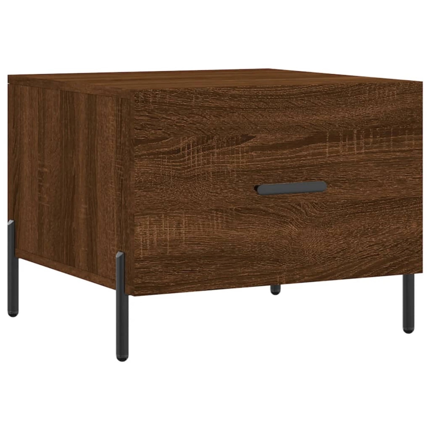 vidaXL Couchtisch Braun Eichen-Optik 50x50x40 cm Holzwerkstoff Modell 6 günstig online kaufen