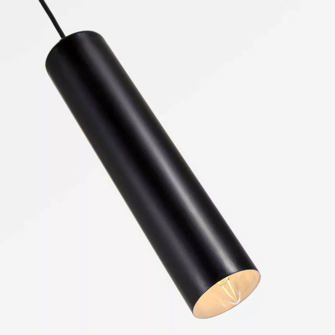 Schlanke Hängeleuchte aus Stahl modernem Design günstig online kaufen