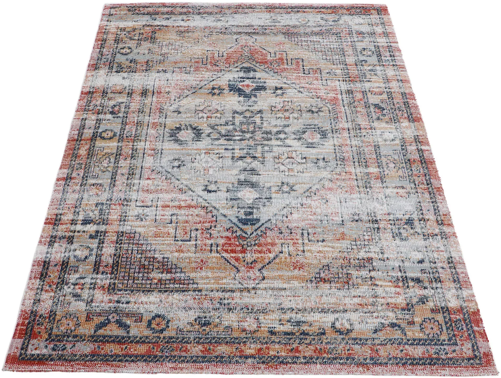 carpetfine Teppich »Omen_1«, rechteckig, Orient Vintage Look günstig online kaufen