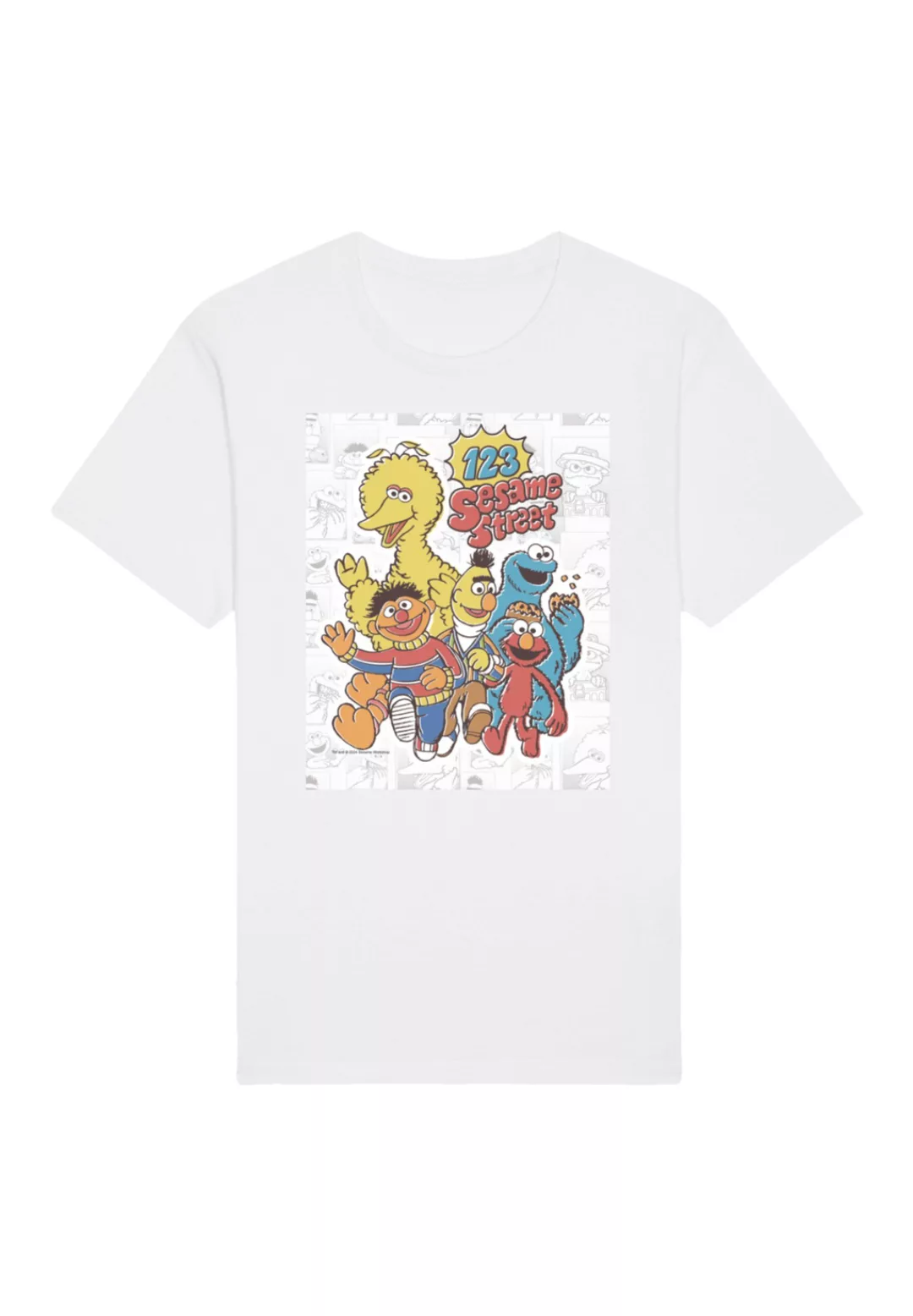 F4NT4STIC T-Shirt "Sesamstraße 123", Premium Qualität günstig online kaufen