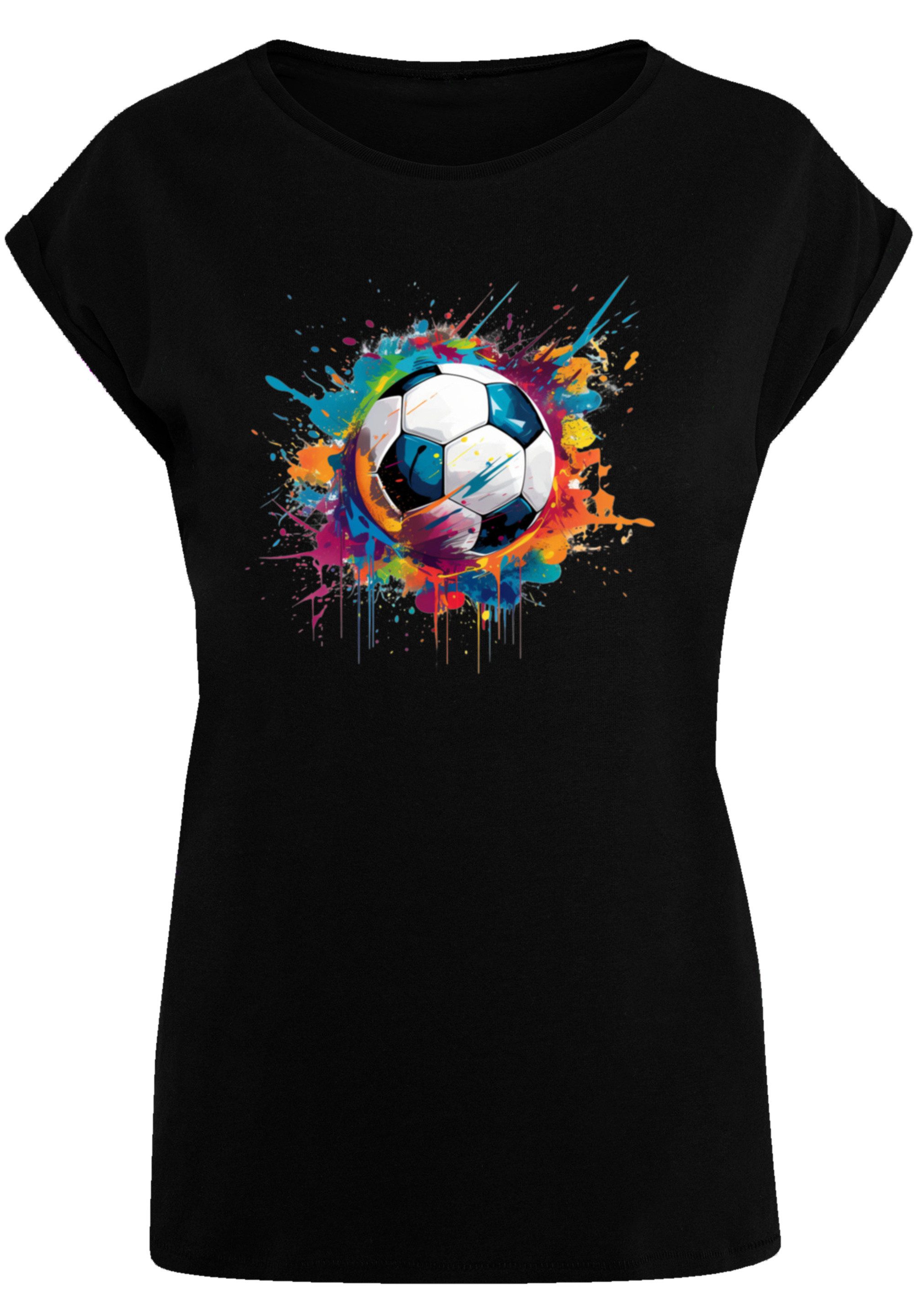 F4NT4STIC T-Shirt Bunte Fußball Grafik Premium günstig online kaufen