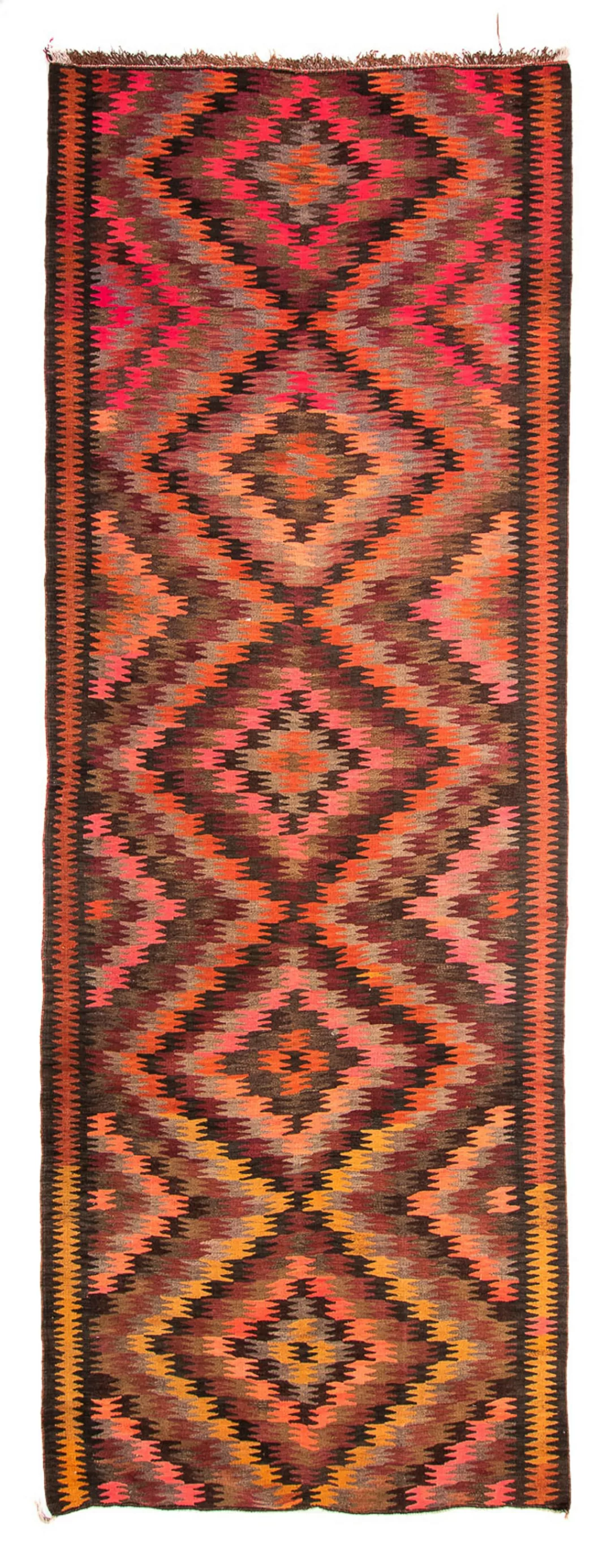 morgenland Wollteppich »Kelim - Old - 380 x 150 cm - mehrfarbig«, rechtecki günstig online kaufen