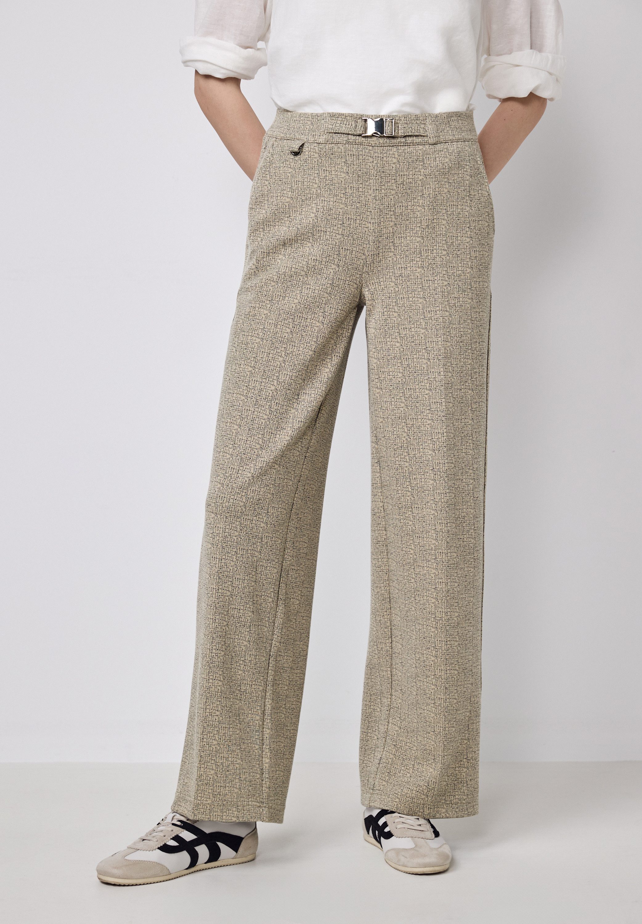 STREET ONE STUDIO Stoffhose High Waist günstig online kaufen