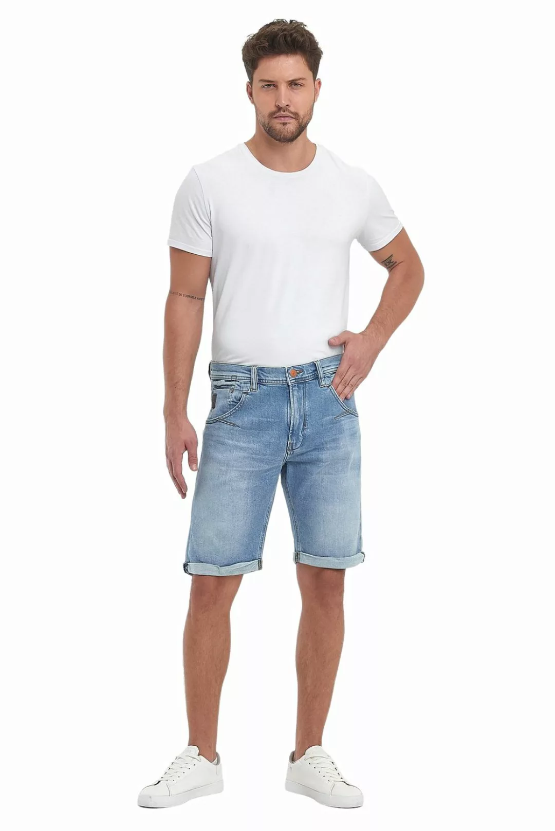 LTB Herren Jeans Bermuda Short DARWIN - Blau - Cairon Wash günstig online kaufen