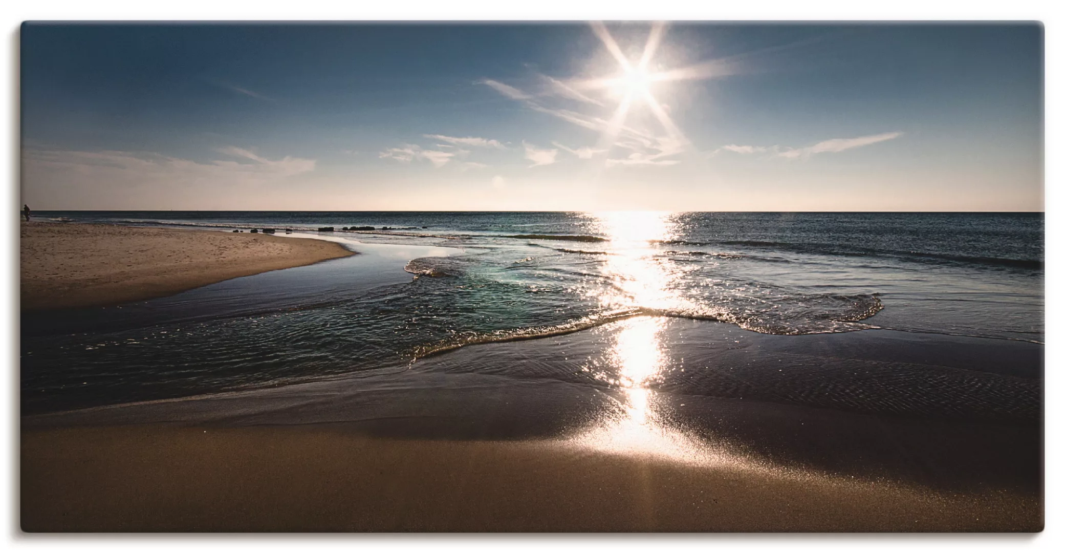 Artland Wandbild "Sylt IV", Strand, (1 St.), als Leinwandbild, Poster, Wand günstig online kaufen