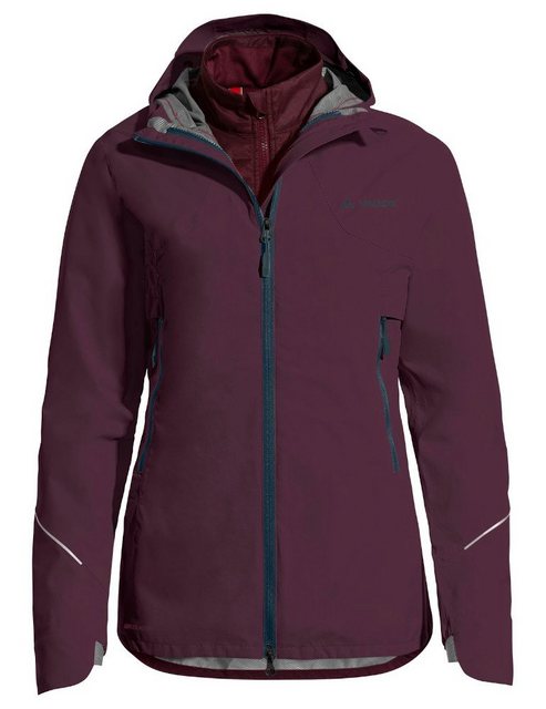 VAUDE Allwetterjacke Damen Yaras 3 in 1 Fahrradjacke Wanderjacke günstig online kaufen