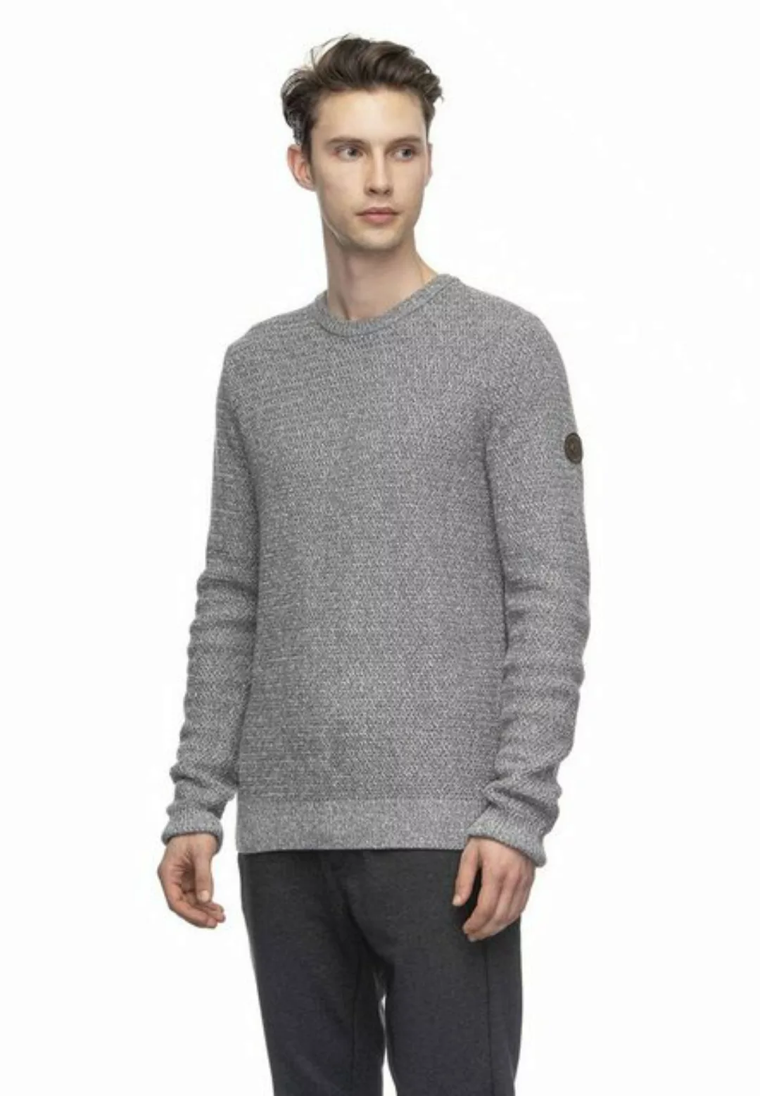Ragwear Sweater Ragwear Sweater Herren BADAN 2022-35002 Grau Grey 3000 günstig online kaufen