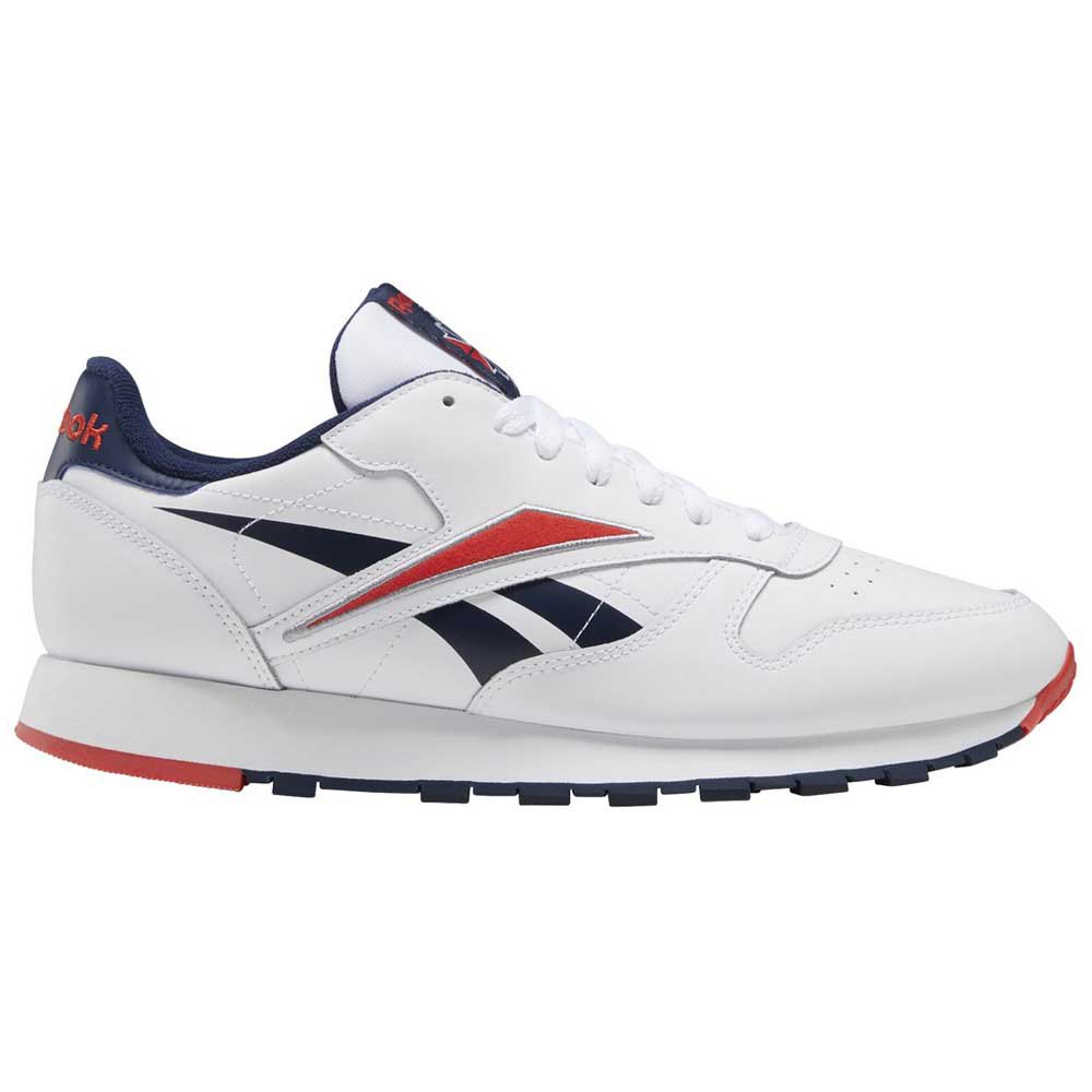 Reebok Classics Classic Leather Mu Sportschuhe EU 45 White / Radiant Red / günstig online kaufen