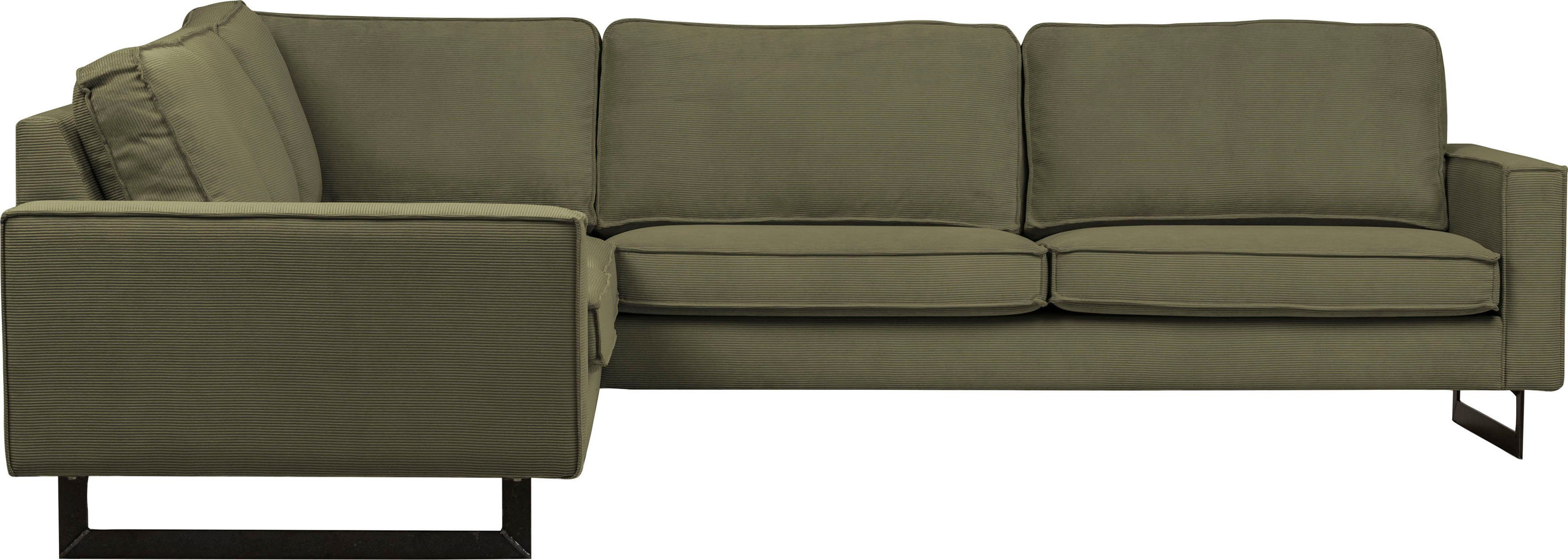 Places of Style Ecksofa "Pinto, XXL, 250/290 cm, langer Schenkel, Ottomane" günstig online kaufen