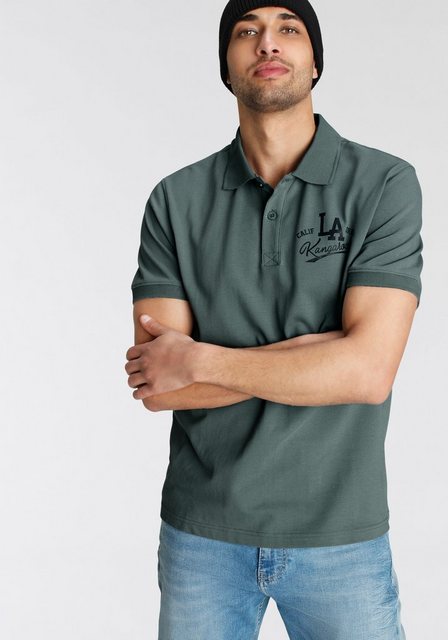 KangaROOS Poloshirt halbarm, casualer Stil, für Sommer und Freizeit, aus Ba günstig online kaufen