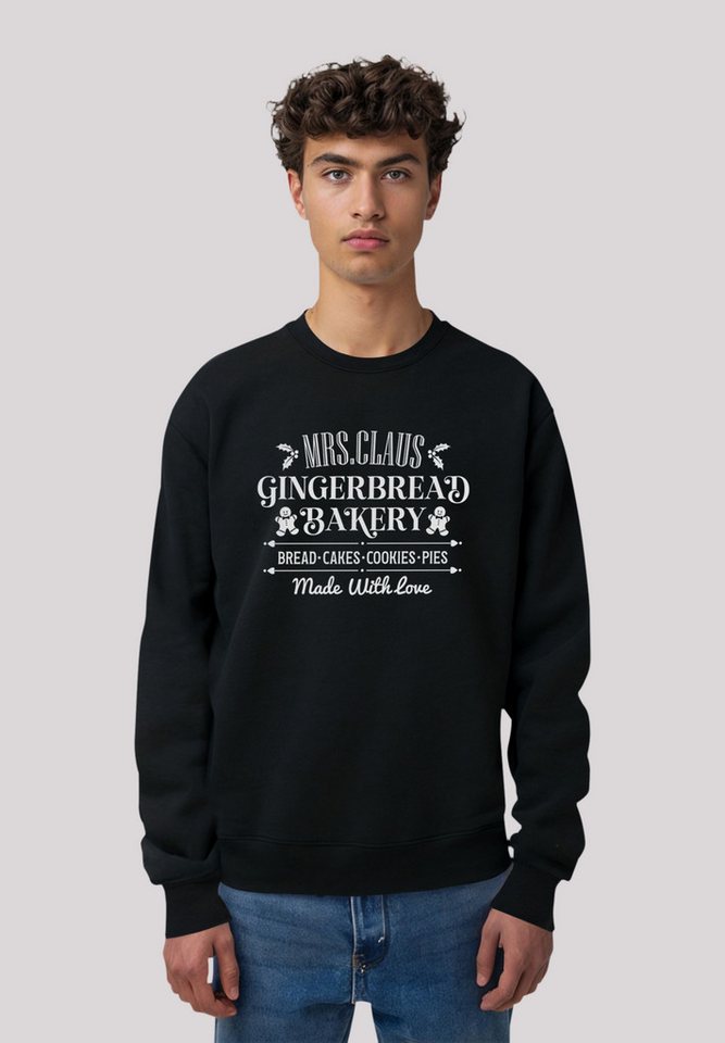 F4NT4STIC Sweatshirt Weihnachten Santas Gingerbread Bakery Premium Qualität günstig online kaufen