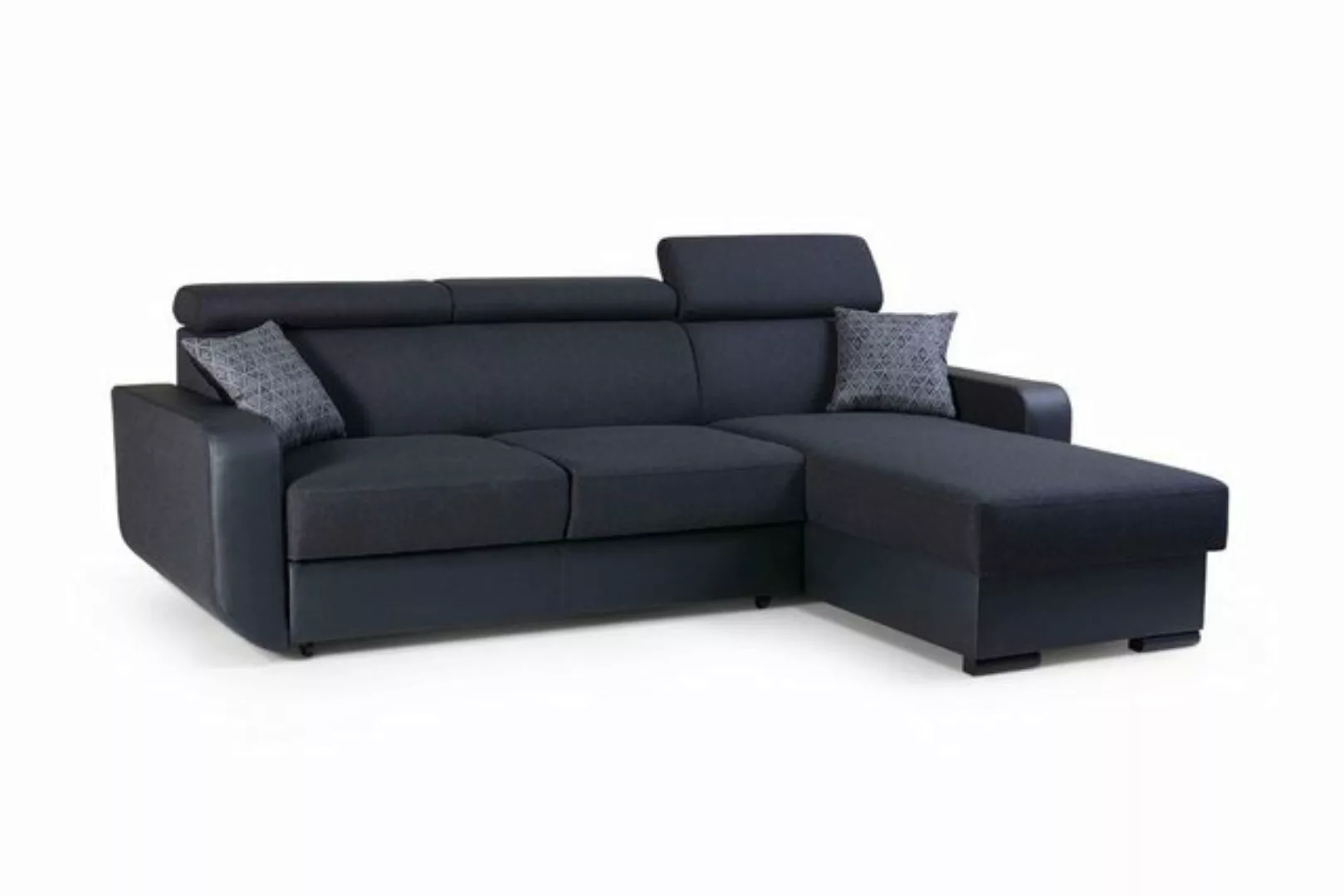 Furnix Ecksofa IMPERISIO Sofa in L-Form Schlaffunktion Bettkasten, mit Rela günstig online kaufen