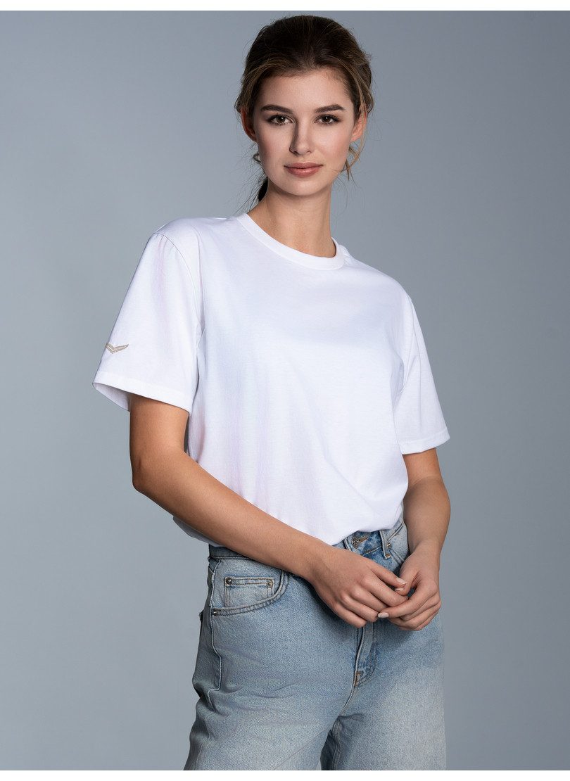 Trigema T-Shirt "TRIGEMA T-Shirt aus 100% Biobaumwolle", (1 tlg.) günstig online kaufen