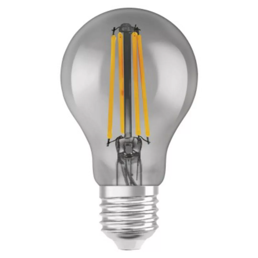 Ledvance Smart+ Bluetooth LED-Filamentlampe Kolbenf. Smoke E27/6W 540lm War günstig online kaufen