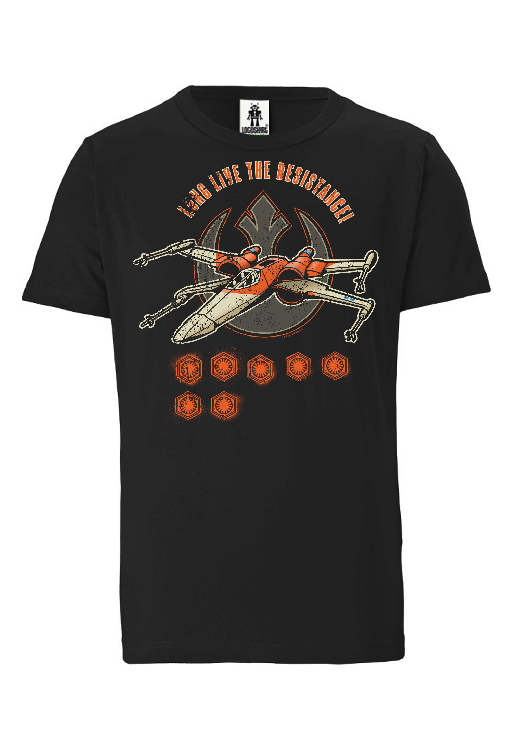 LOGOSHIRT T-Shirt "Star Wars - Long Live The Resistance" günstig online kaufen