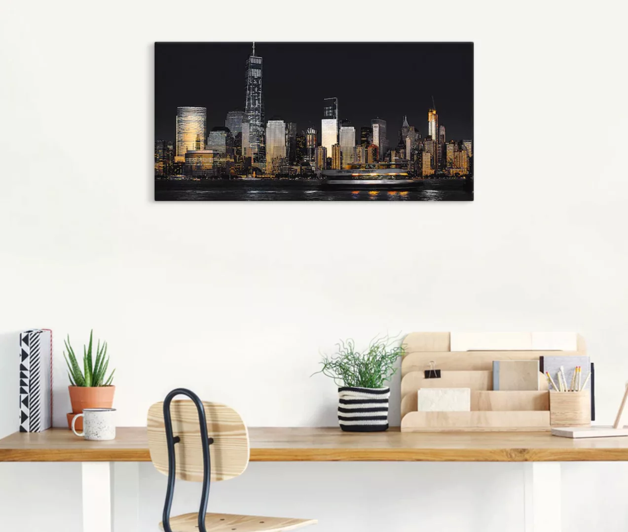 Artland Wandbild "New York Financial Distrikt", New York, (1 St.) günstig online kaufen