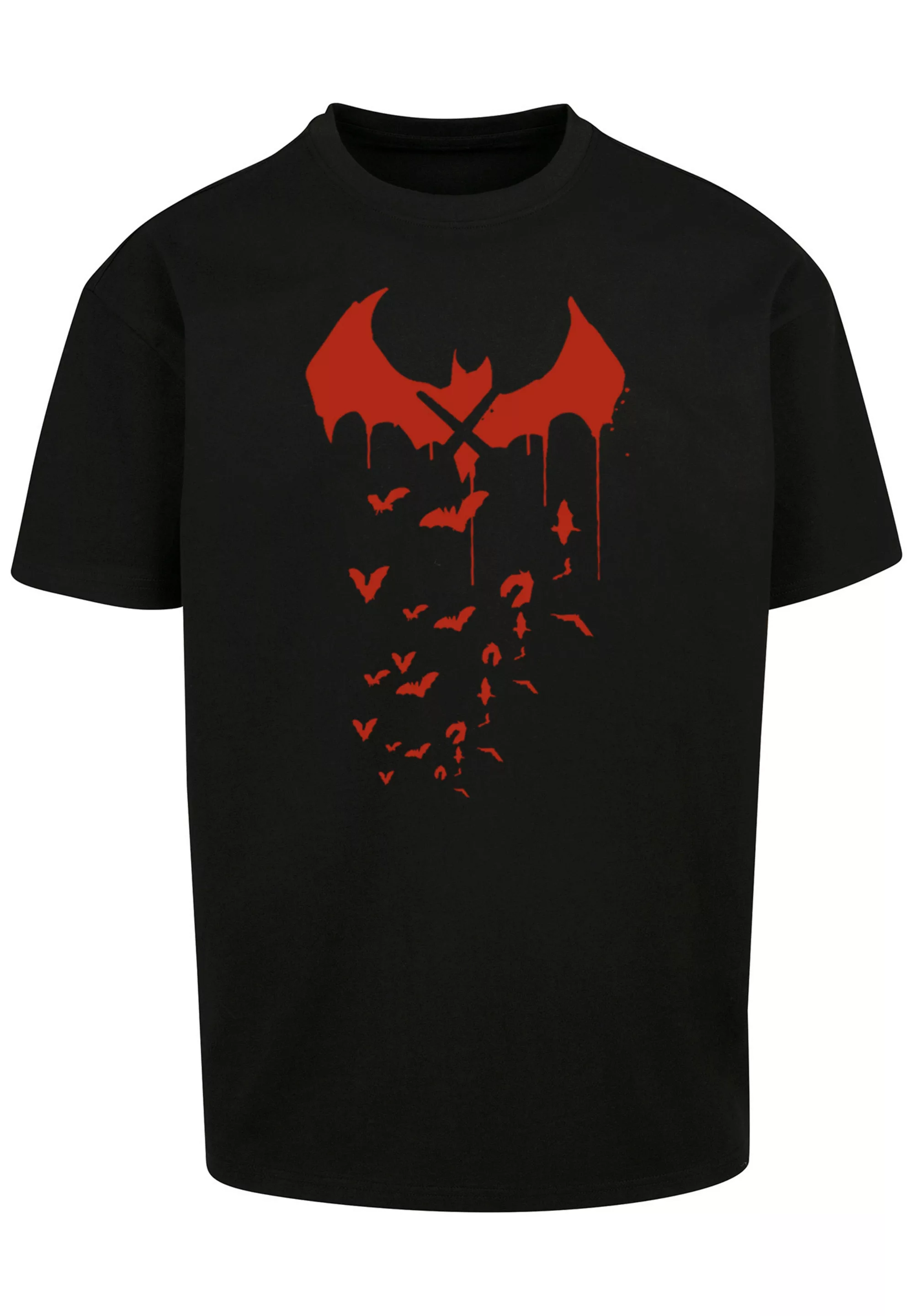 F4NT4STIC T-Shirt "DC Comics Batman Arkham Bats X Drip", Print günstig online kaufen