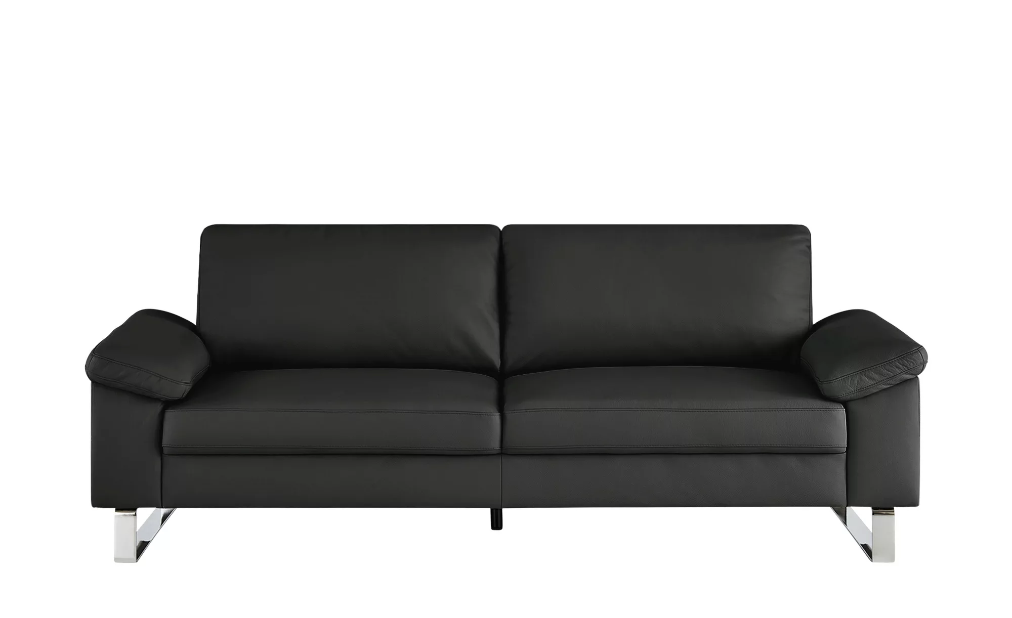 Max Schelling Ledersofa  Maximum - schwarz - 224 cm - 86 cm - 97 cm - Polst günstig online kaufen