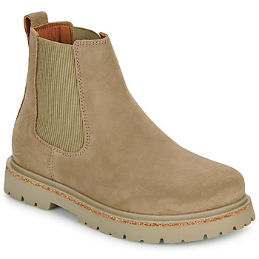 Birkenstock  Damenstiefel Highwood Slip On Mid W LEVE Taupe günstig online kaufen