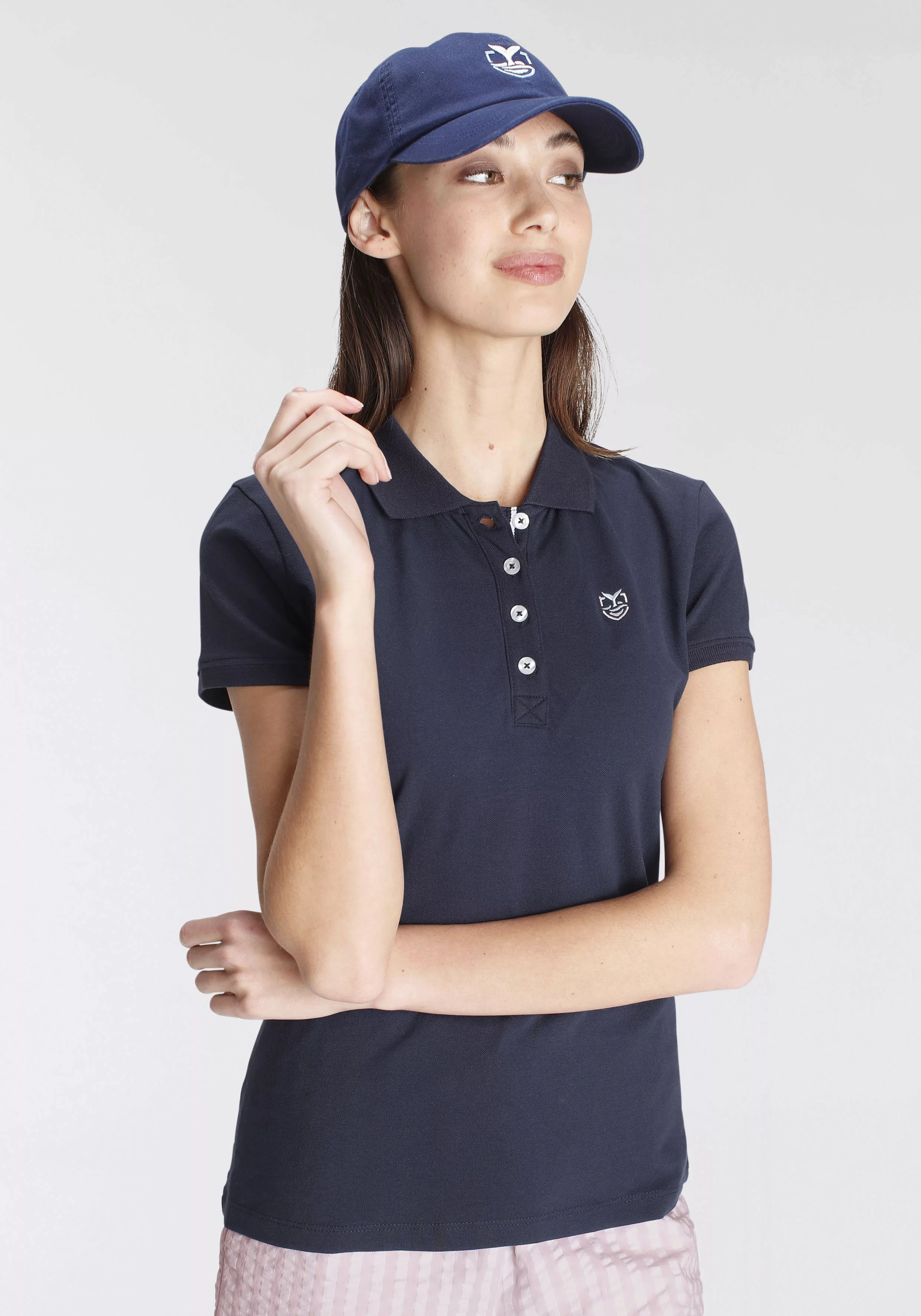 DELMAO Poloshirt in klassischer Form in verschiedenen Farben - NEUE MARKE! günstig online kaufen