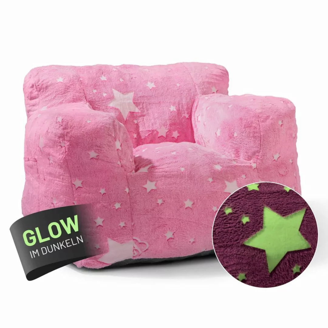 Lumaland Sitzsack Kinder Sessel Glow in günstig online kaufen