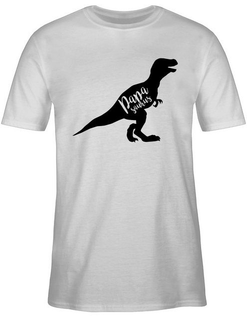 Shirtracer T-Shirt Papasaurus Vatertag Geschenk für Papa günstig online kaufen