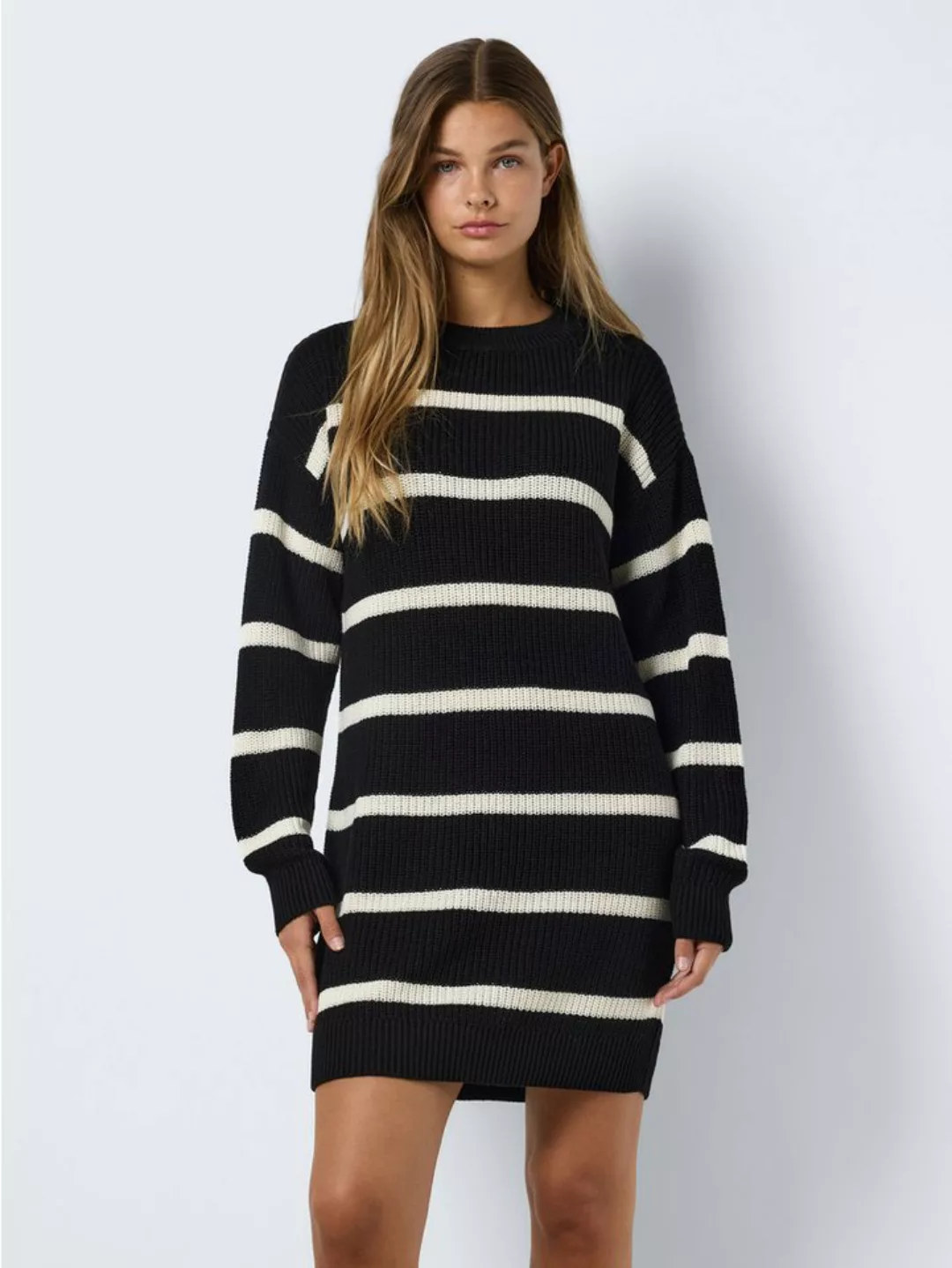 Noisy may Strickkleid NMMAYSA L/S O-NECK KNIT DRESS NOOS günstig online kaufen