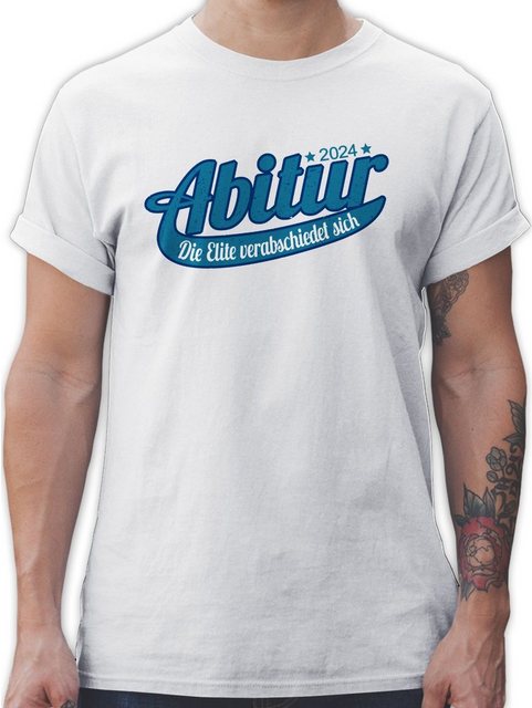 Shirtracer T-Shirt Abitur 2024 Die Elite verabschiedet sich Abitur & Abschl günstig online kaufen