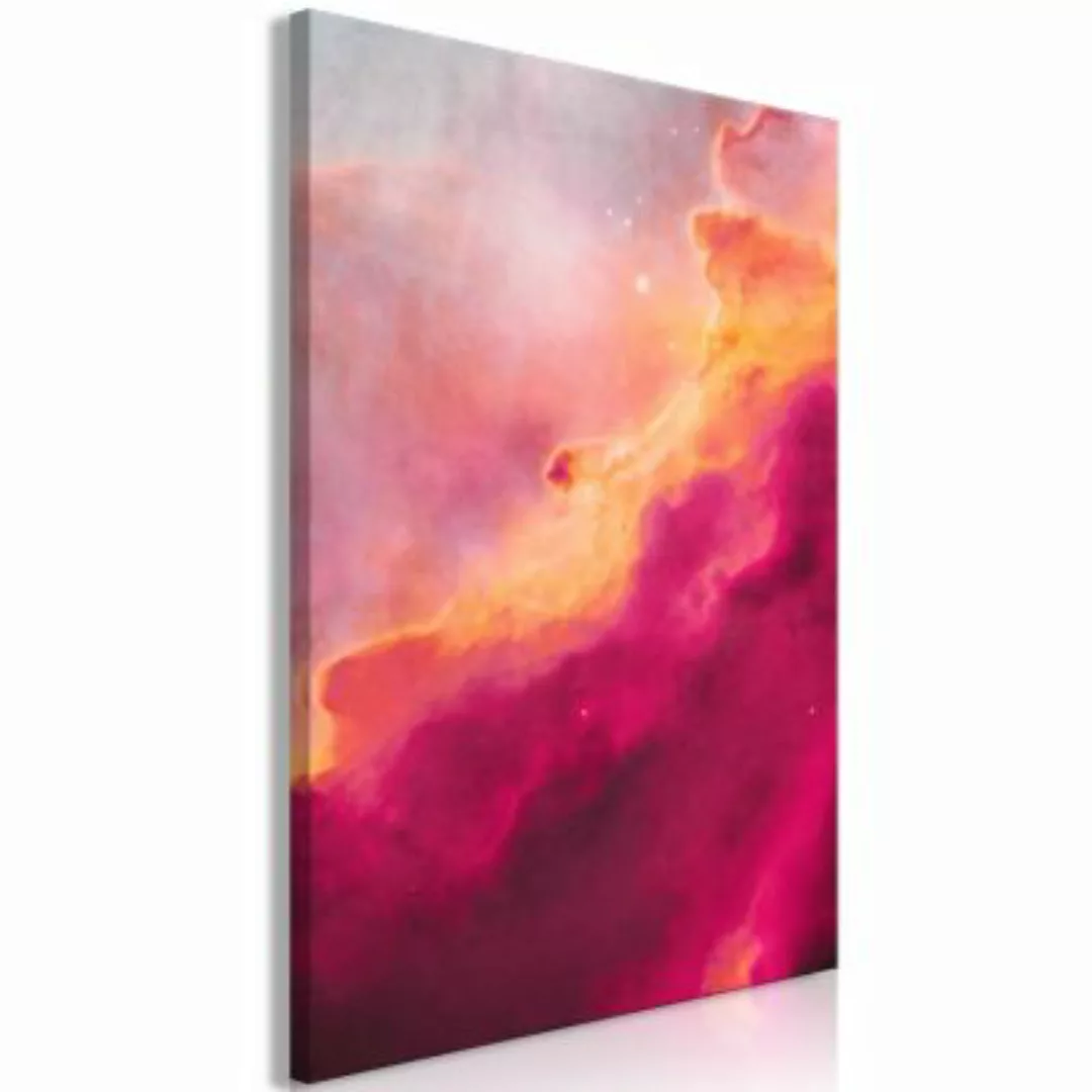artgeist Wandbild Pink Nebula (1 Part) Vertical mehrfarbig Gr. 40 x 60 günstig online kaufen