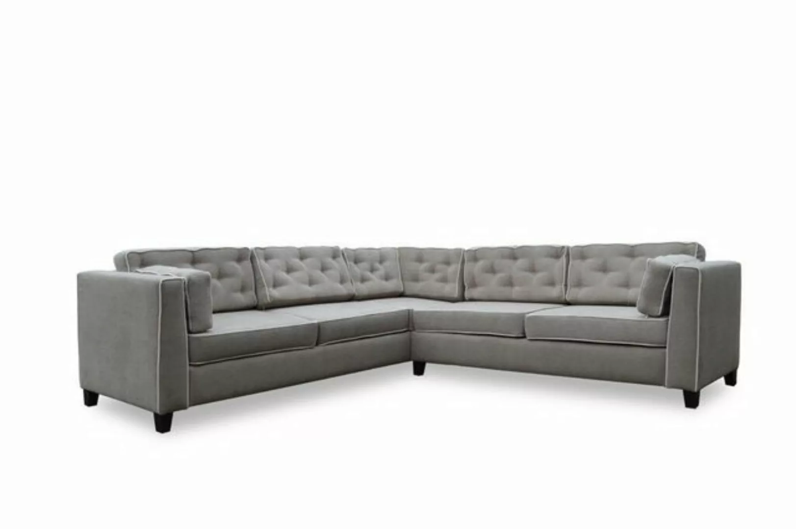 JVmoebel Ecksofa, Maßanfertigung Couch Ecksofa Sofa Polster Chesterfield Ec günstig online kaufen