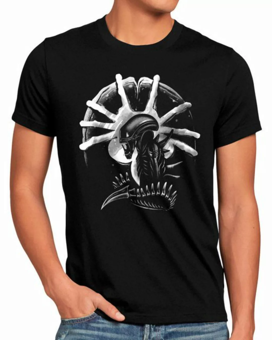 style3 T-Shirt Herren T-Shirt Alien Universe xenomorph ridley scott predato günstig online kaufen