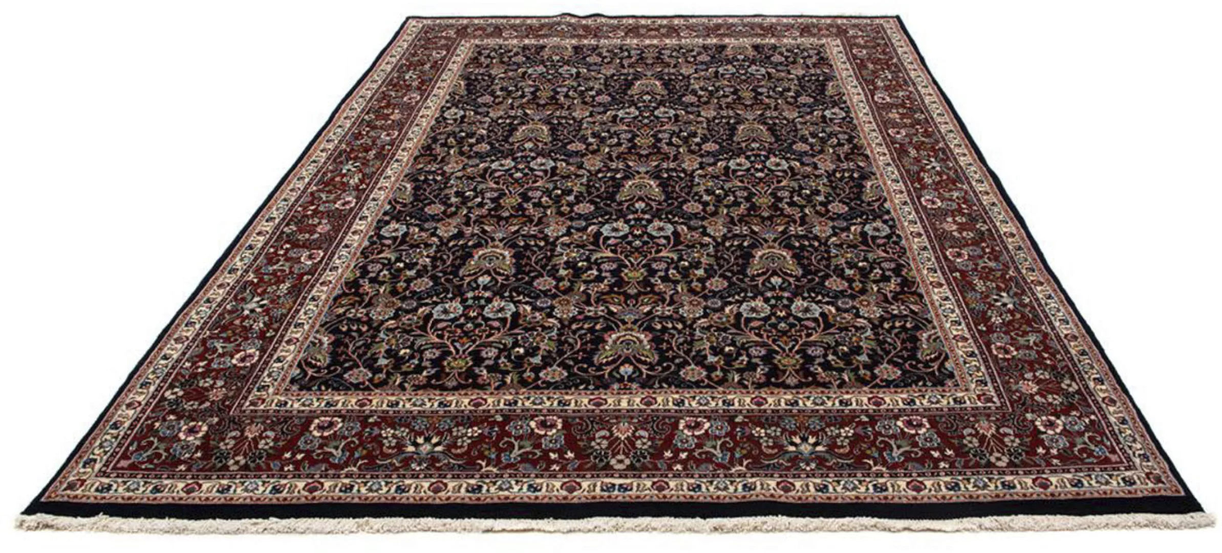 morgenland Wollteppich »Moud Blumenmuster Beige 288 x 196 cm«, rechteckig, günstig online kaufen